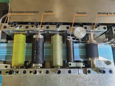 Máquina de producción de tapabocas